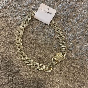 Fashion Nova Dazzling Gold Necklace